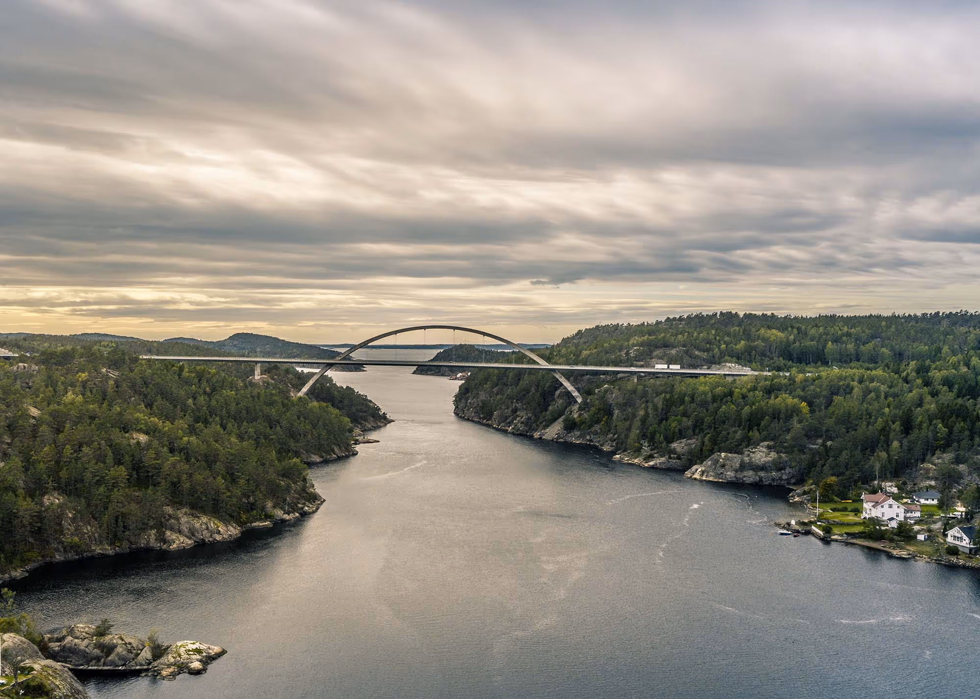Svinesundsbroen mellom Norge og Sverige