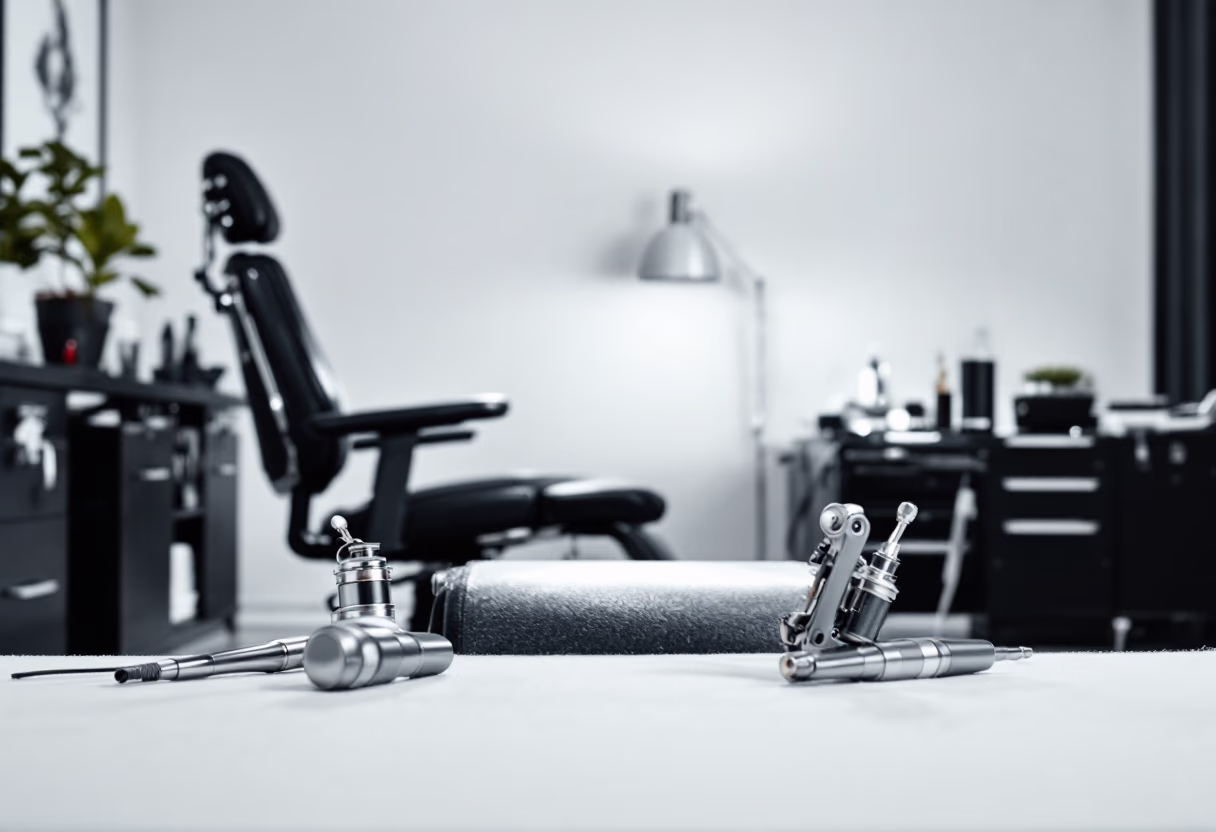 image of tattoo equipment