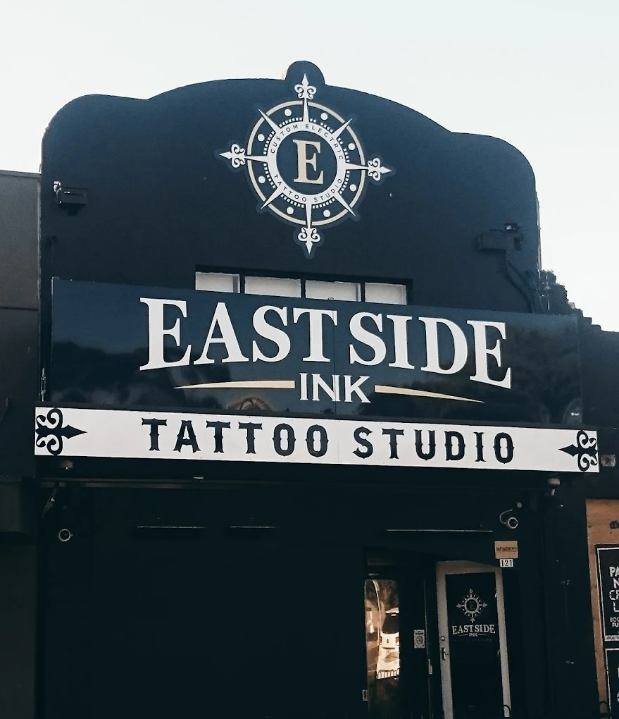 image of tattoo studio entrance