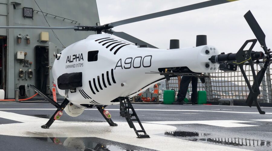 Alpha A900 UAV Helicopter | Naval Surveillance