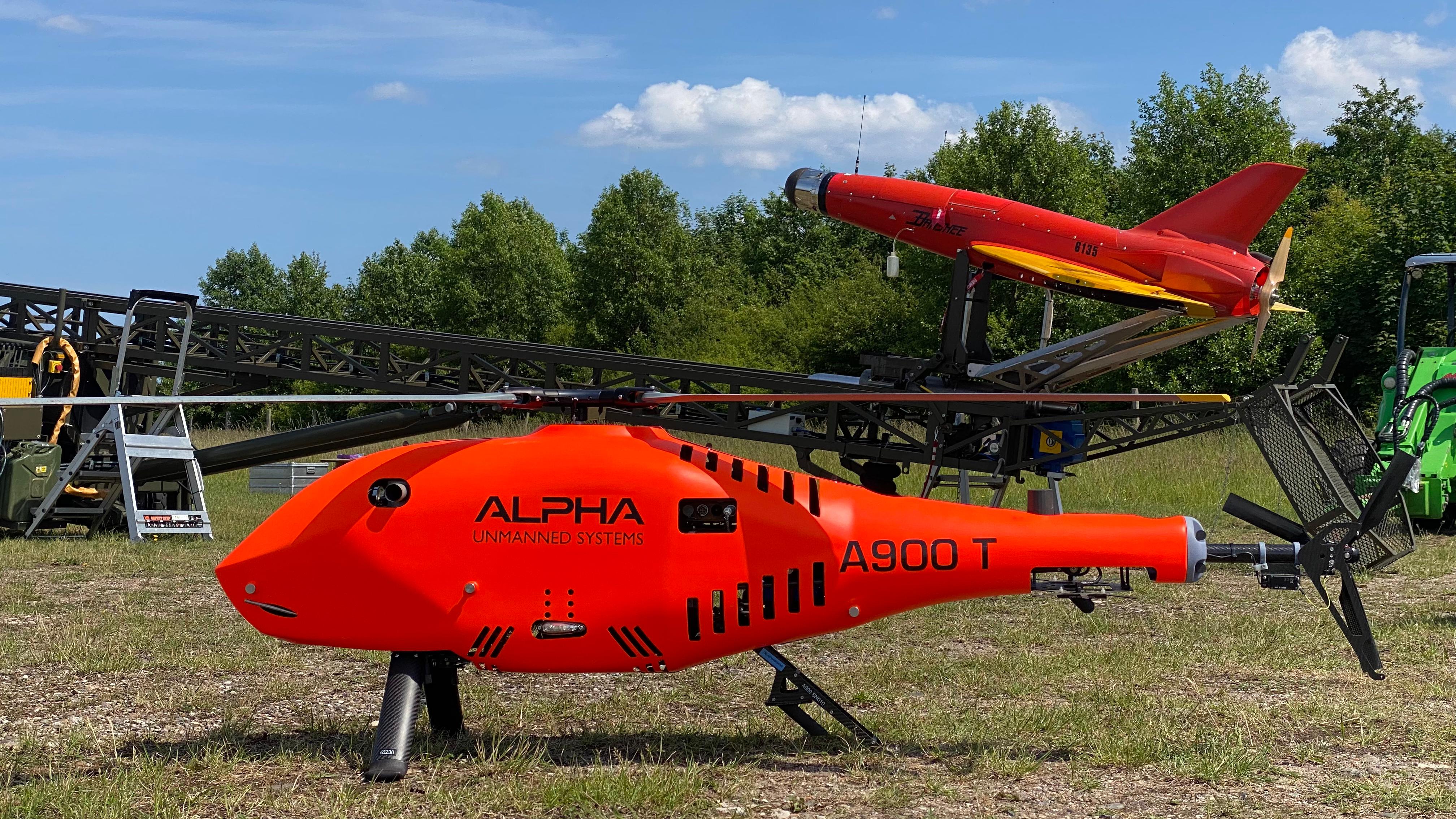 The Role of Helicopter UAVs in Target Operations