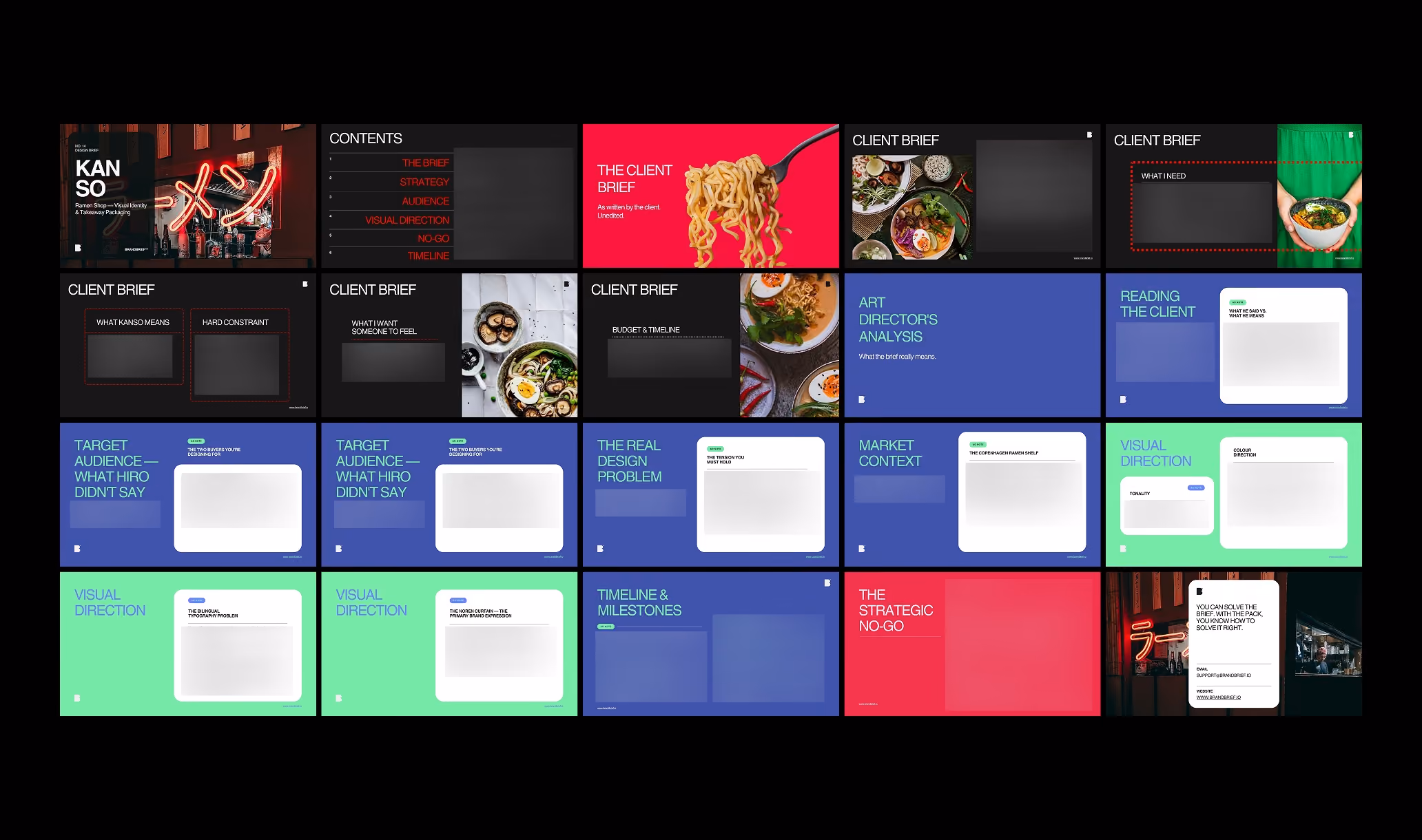 Kanso Design Brief — Art Director Analysis, Competitive Landscape and Visual Direction