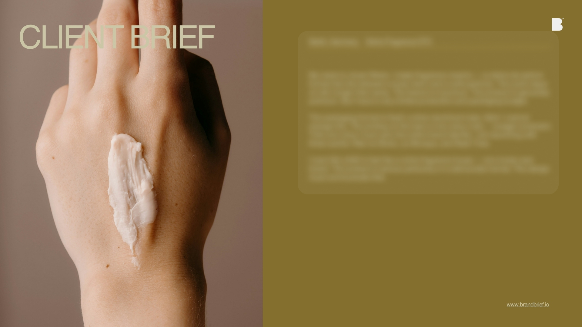 Fragrance — Crème de Parfum