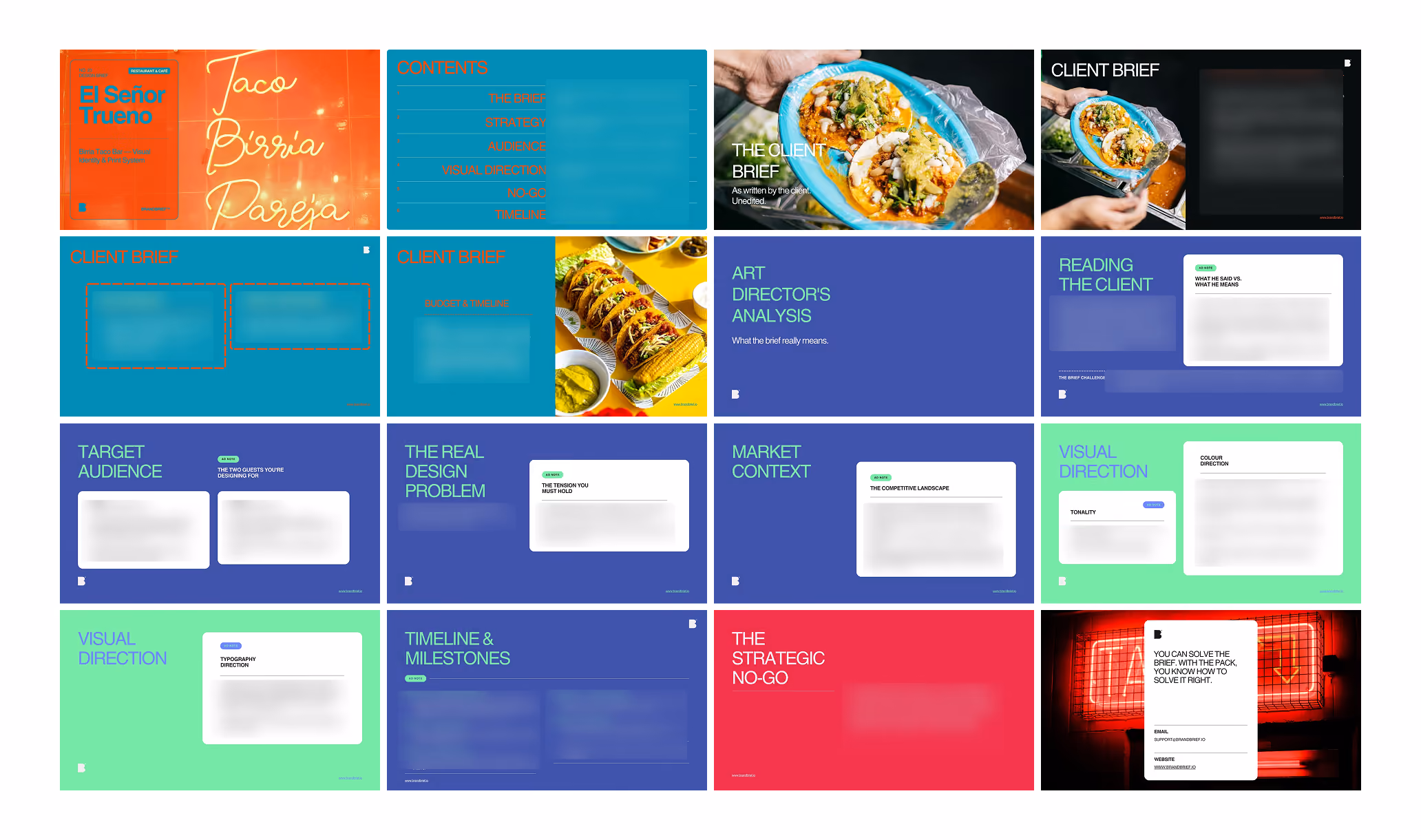 El Señor Trueno Design Brief — Art Director Analysis, Competitive Landscape and Visual Direction