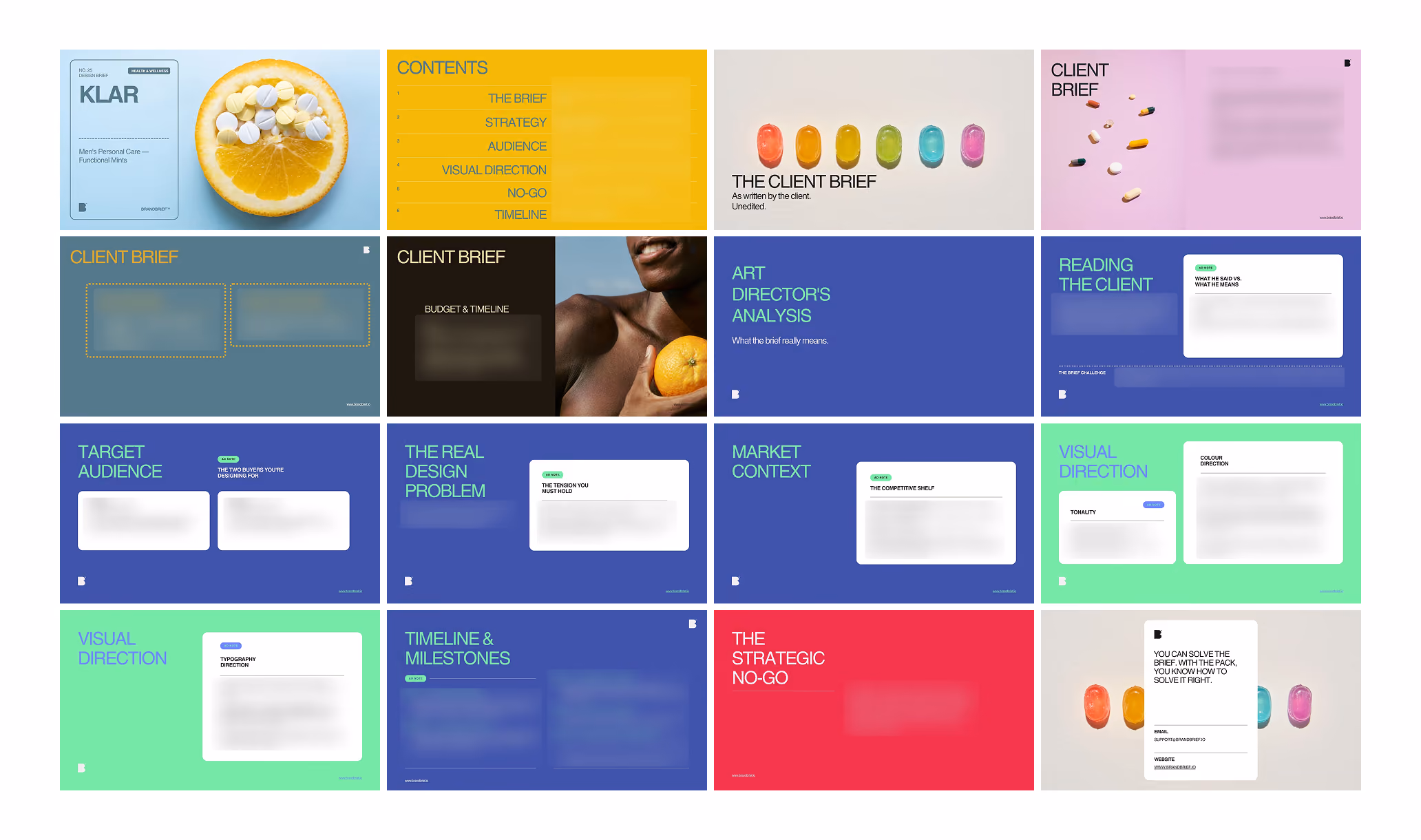 Klar Design Brief — Art Director Analysis, Competitive Landscape and Visual Direction