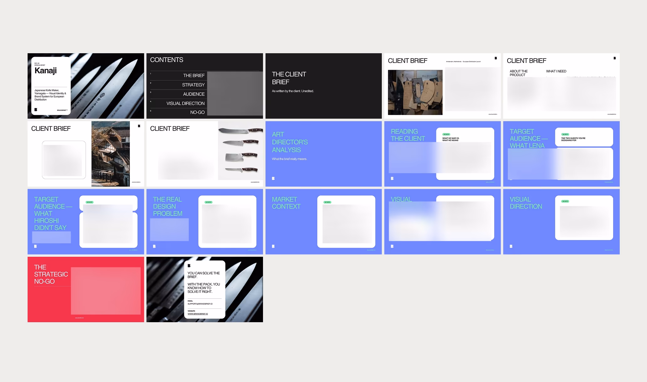 Kanaji Design Brief — Art Director Analysis, Competitive Landscape and Visual Direction