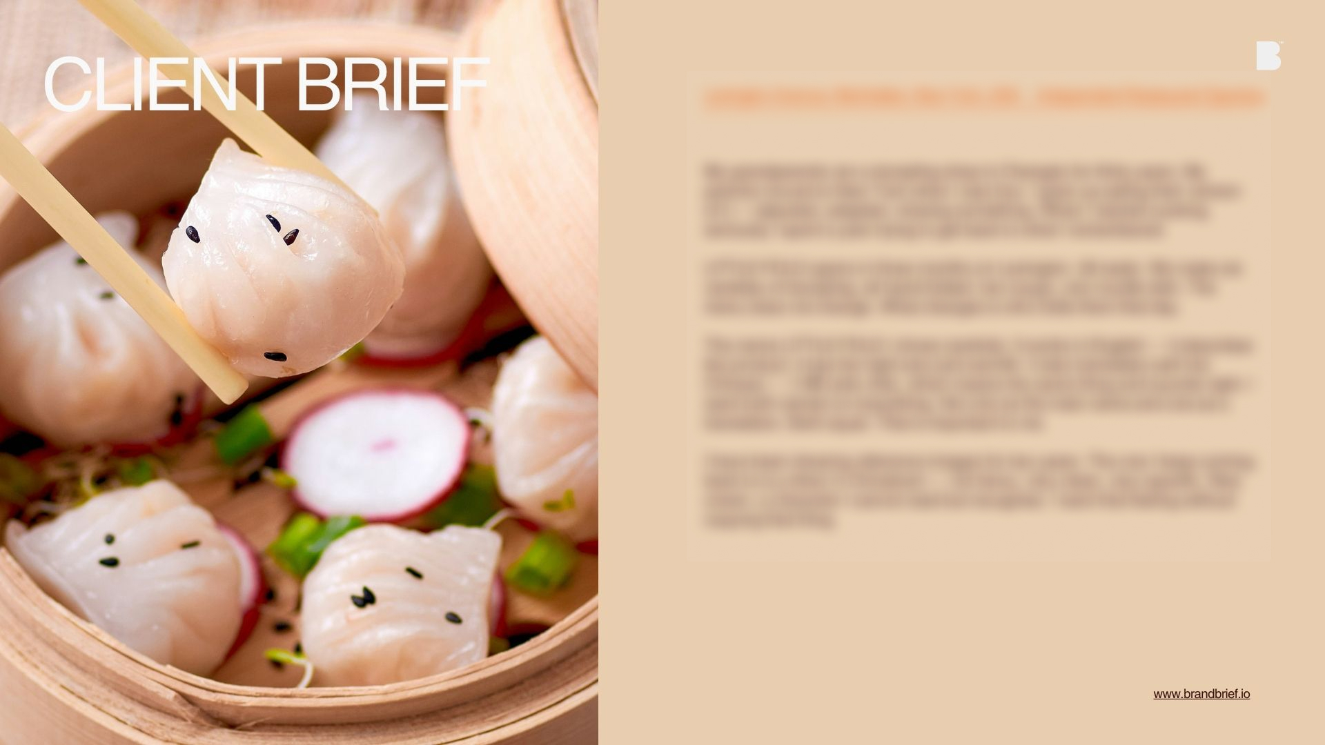 Dumpling Bar, Visual Identity & Restaurant Brand System