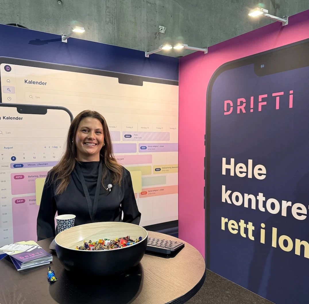 Illustrasjon: Drifti deltar på VVS-dagene 2024
