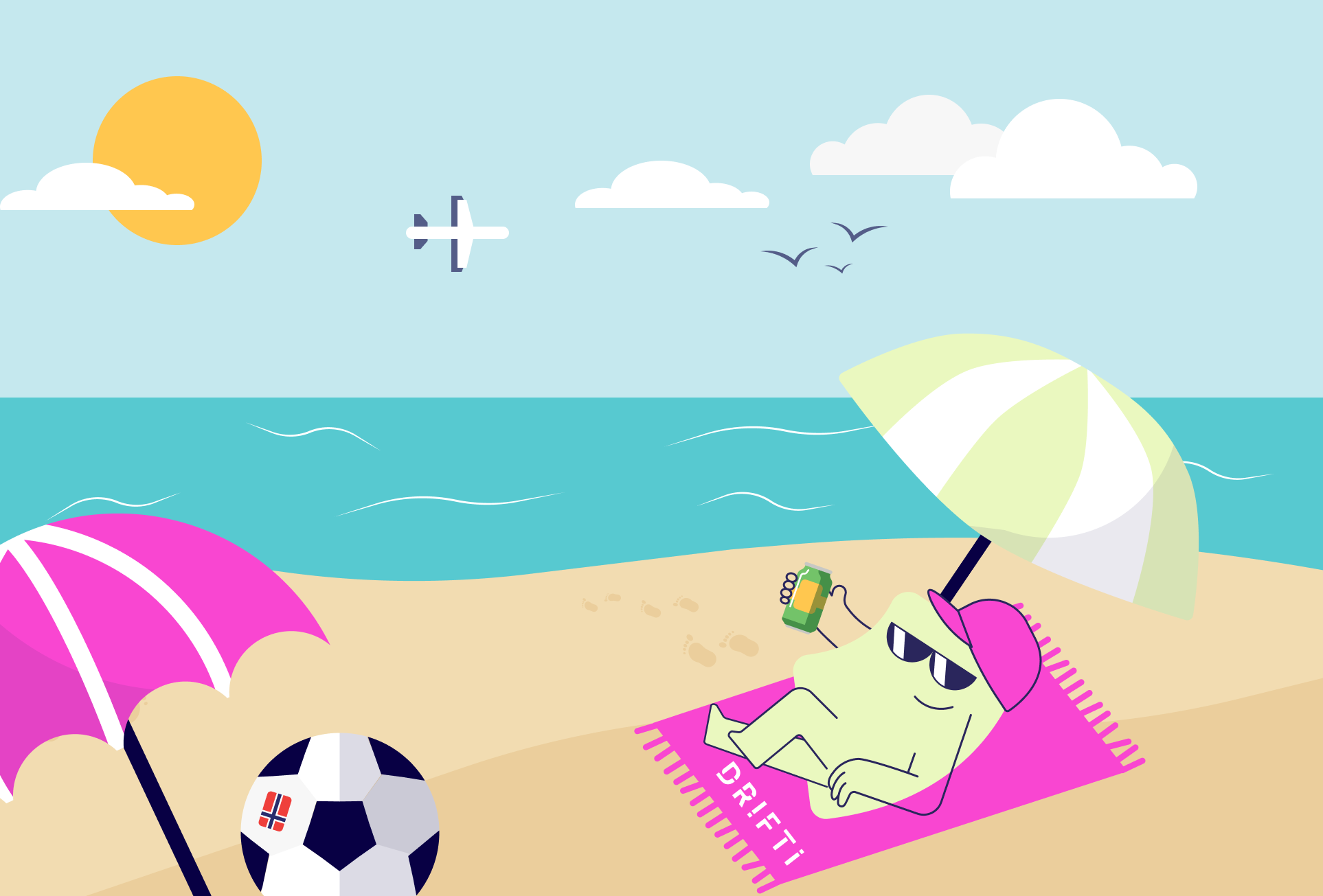 Illustrasjon: God sommer fra Drifti