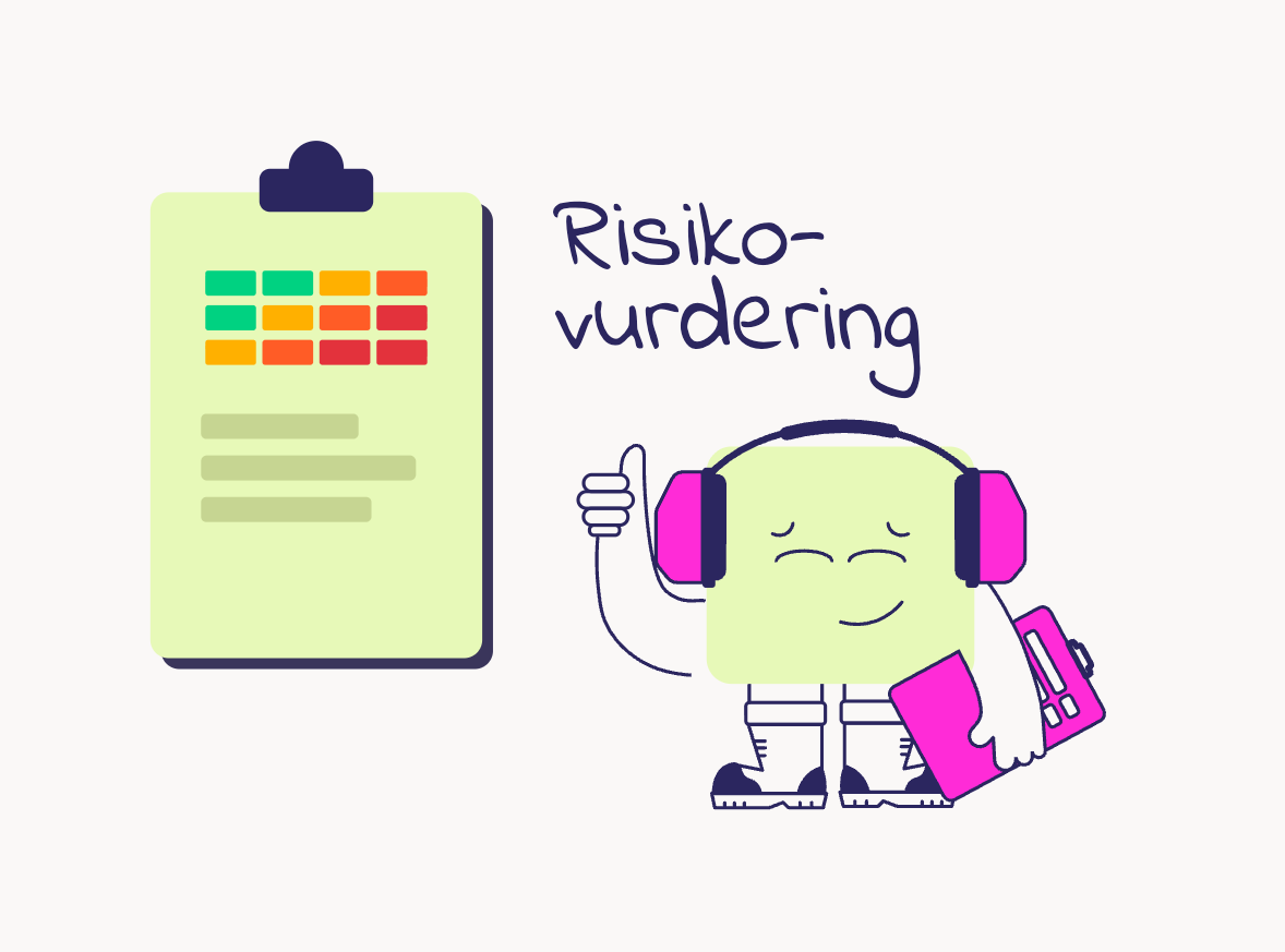 Risikovurdering: gratis mal for håndverkere fra Drifti