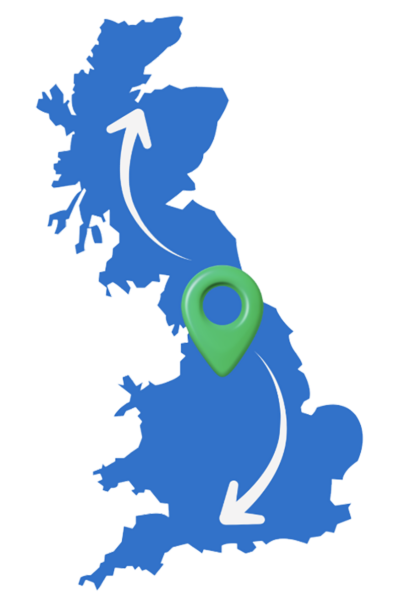 UK Delivery Map