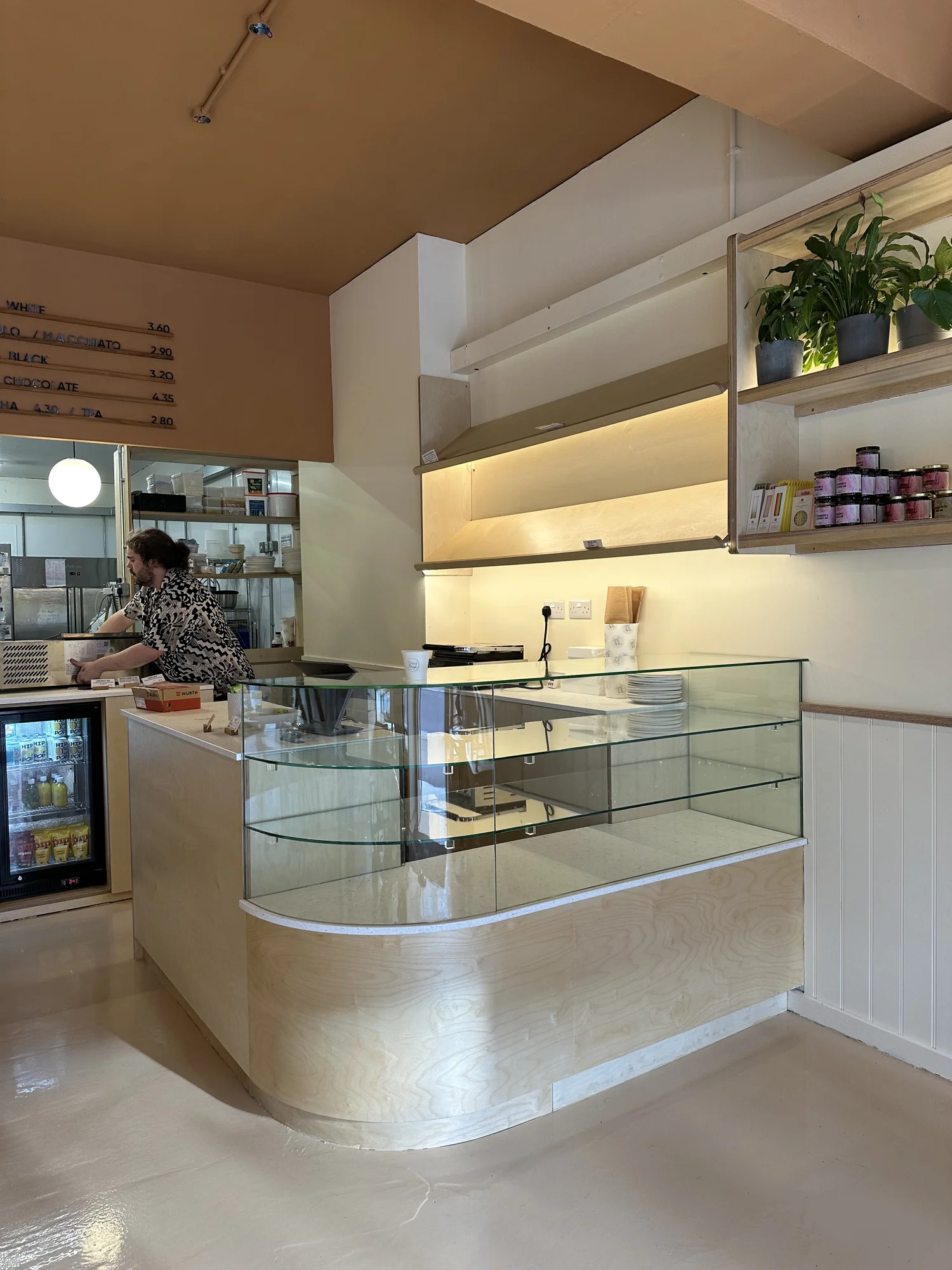 Wood Street Bakery counter