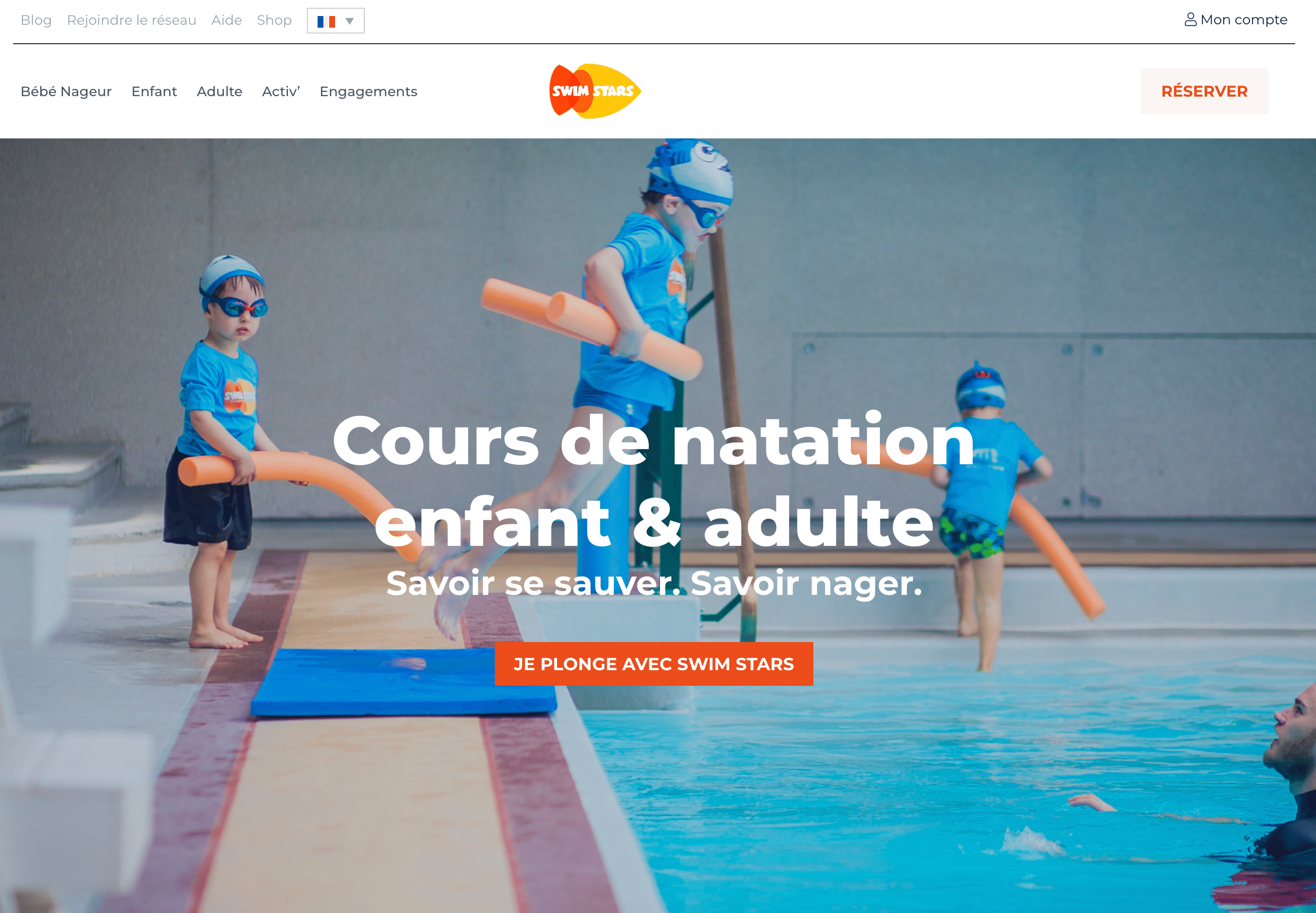 Swim Stars - Réseau de franchises