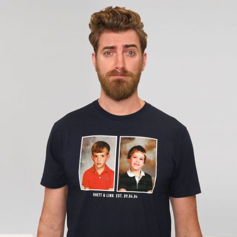 Rhett and Link merch store is famous and visible as youtube shopping.