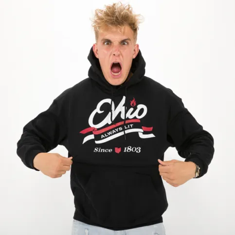 Jake Paul has merch from water bottles and other high quality products. He is also visiting other youtube channels time to time.