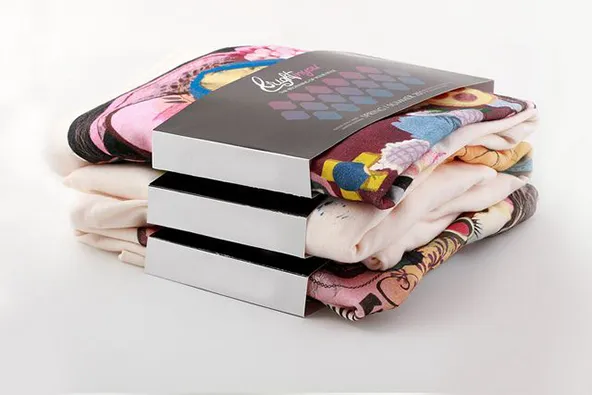 Cost effective elegant design with less material needed for packaging clothes.