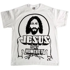 jesus is my homeboy - iconic t-shirts collection for believers.