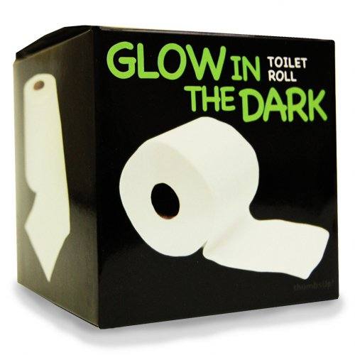 Going into toilet in the middle of the night can contain many risks. Try glowing toilet paper
