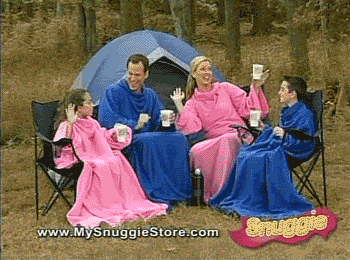 Awesome addition to boyfriend pillow, you can find snuggies in funny tv commercials.