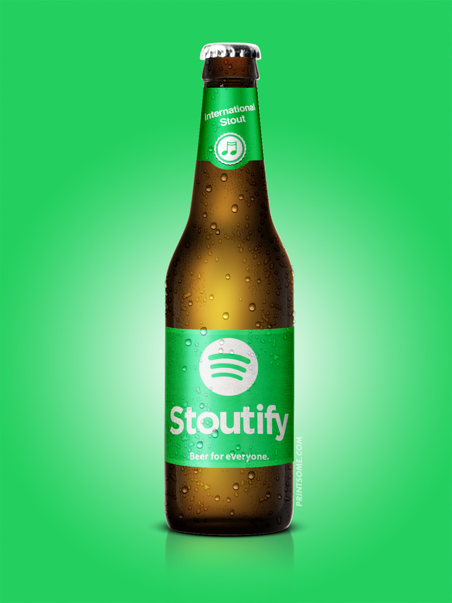 Stoutify, beer bottles