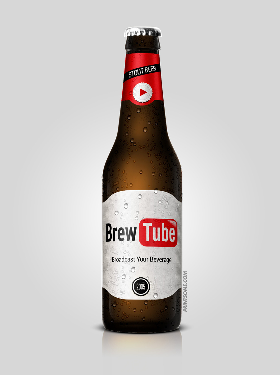 BeerTube, beer bottles