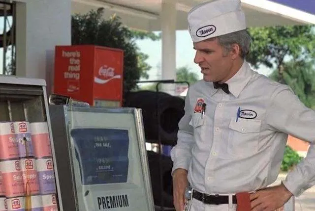 Martin's character is helpful and on the right course and he is glad but maybe he is interested in different job.