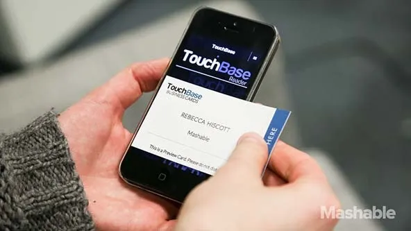 Premium business cards that are standard business card size are the most common types but this one has electricity.