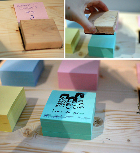 Start creating your post it notes business cards with free templates. Choose the printed colours and start creating.
