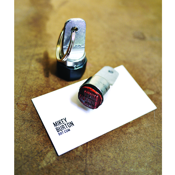 Maybe not something to use as day business cards but stamps definitely premium business card.