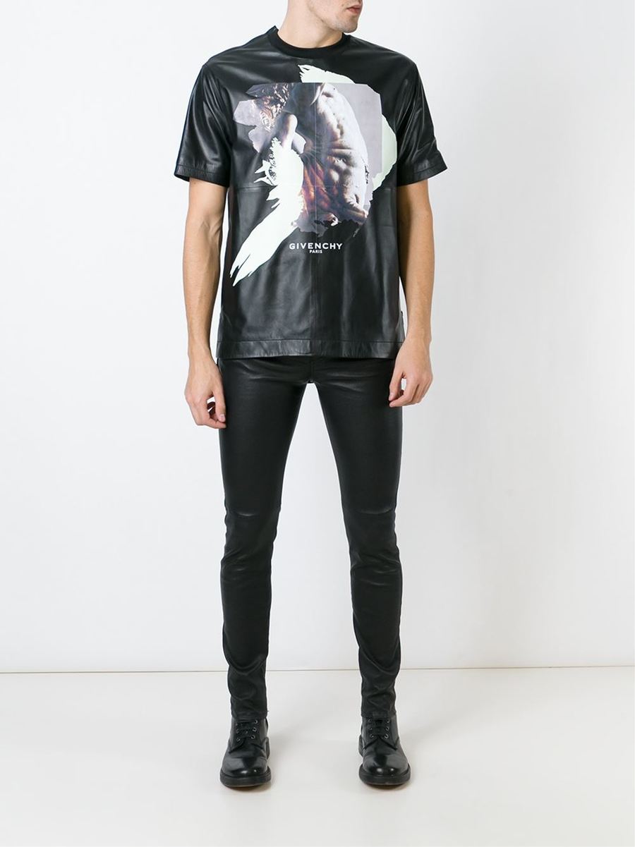 Givenchy expensive T shirt with chic Parisian inspiration, avant garde fashion style and timeless pieces, a brand synonymous with creativity in the luxury fashion world.