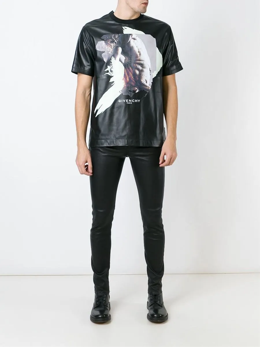 Givenchy expensive T shirt with chic Parisian inspiration, avant garde fashion style and timeless pieces, a brand synonymous with creativity in the luxury fashion world.
