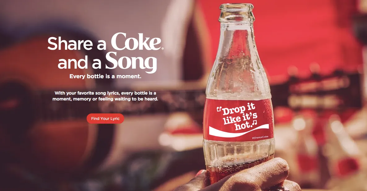 coca cola marketing campaigns