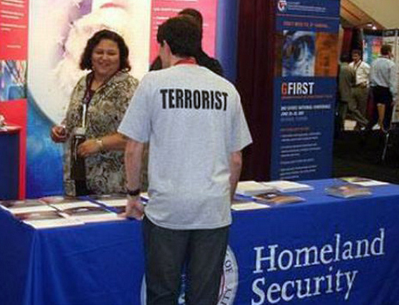 Custom t shirt printing can range from dog to kids photos to very controversial ones like this one.