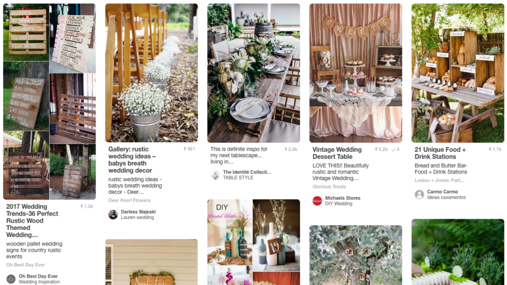 Pinterest Screen grab