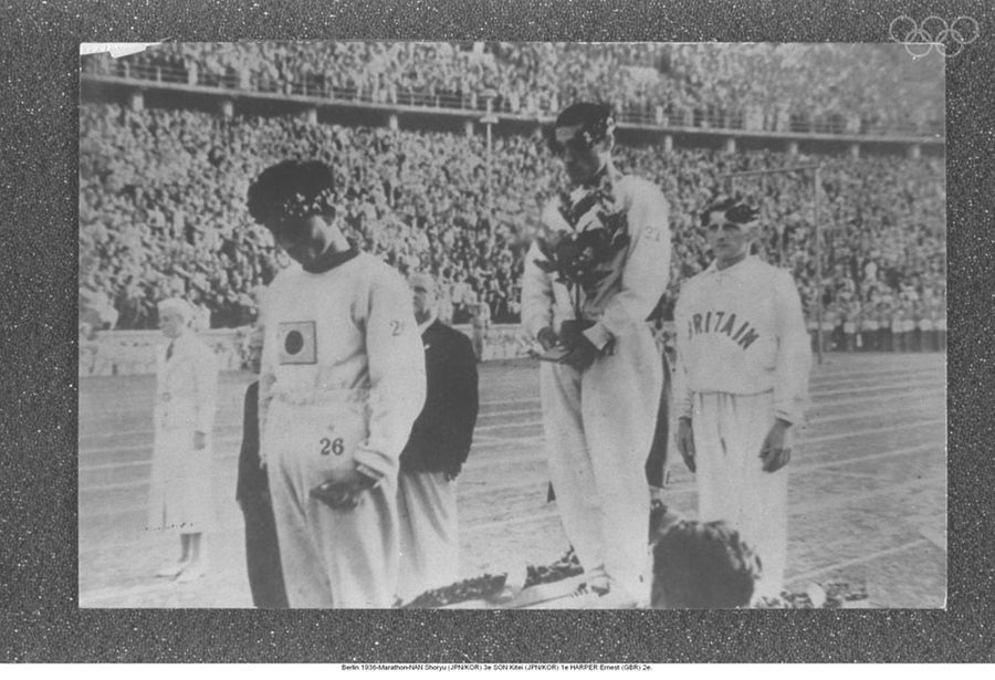 Harper Ernest of Great Britain earns silver for marathon at the 1936 Berlin games. It inspired people of colour to participate in athletics