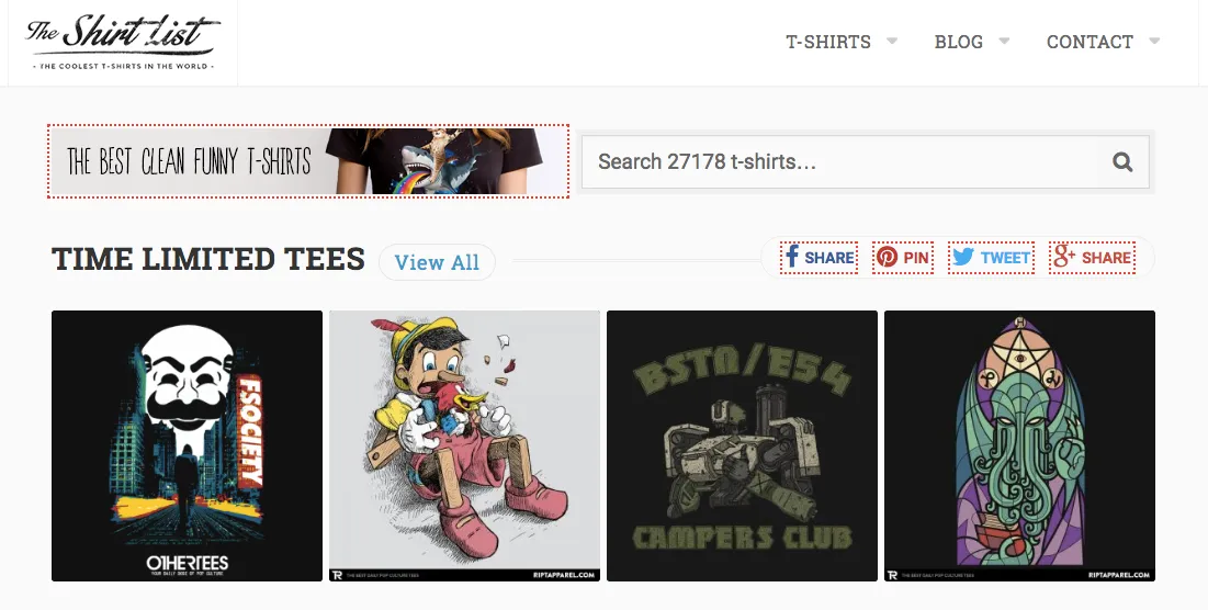 Curated design blog helping readers discover limited fashion designs and follow trends.