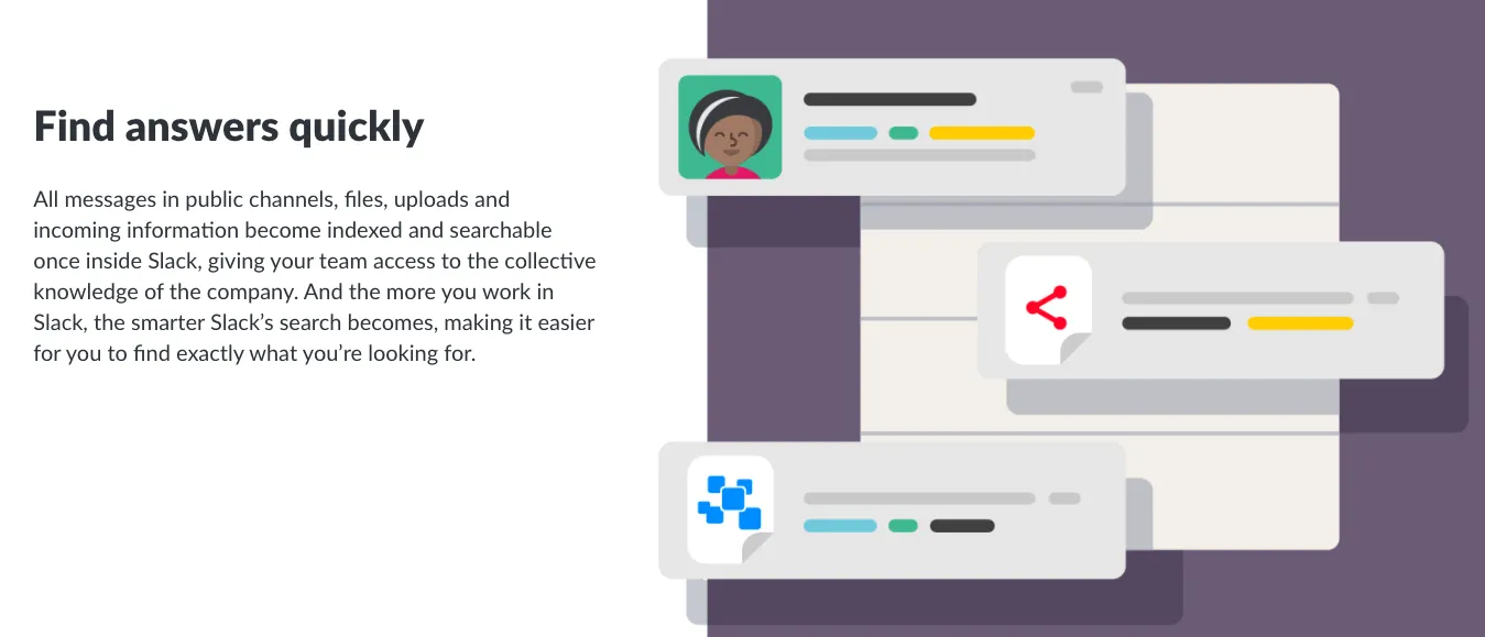 slack, event planing apps