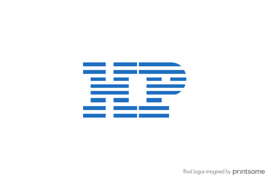 hp ibm logo swap
