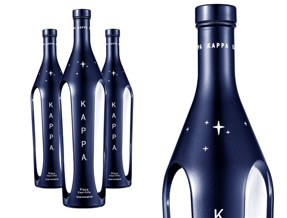 Kappa Pisco, 25 Amazing Bottle Packaging Design examples, packaging design, packaging design inspiration, design inspiration, cool bottles, vodka bottles, spirits bottles, gin bottle design, vodka bottle design, best bottle designs, product design, graphic design, t shirt printing UK, screen printing UK, screen printing onto bottles, how to create a cool bottle label, Printsome blog, russian bottle designs