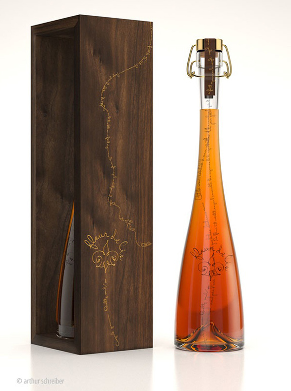 Fleur de Lis, 25 Amazing Bottle Packaging Design examples, packaging design, packaging design inspiration, design inspiration, cool bottles, vodka bottles, spirits bottles, gin bottle design, vodka bottle design, best bottle designs, product design, graphic design, t shirt printing UK, screen printing UK, screen printing onto bottles, how to create a cool bottle label, Printsome blog, russian bottle designs