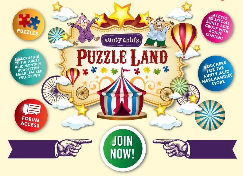 Subcription service by Aunty Acid