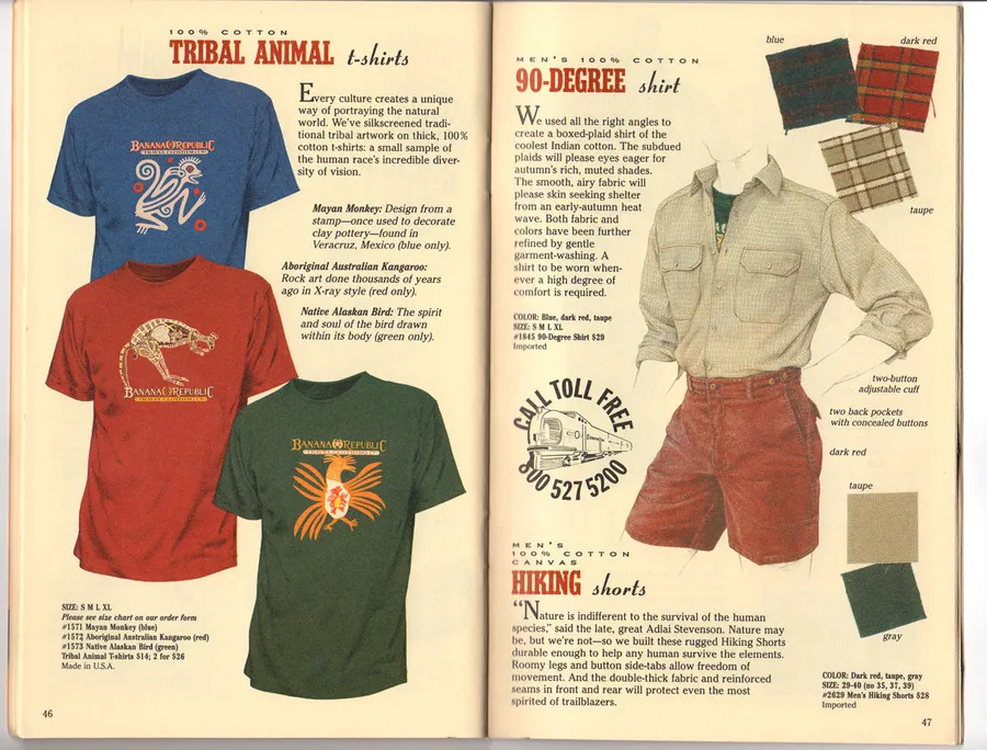 catalogues for t-shirt stores, catalogue design