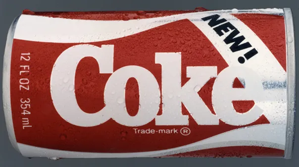 Can of the "New Coke"