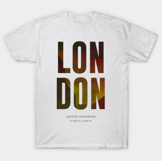 custom t-shirts, london