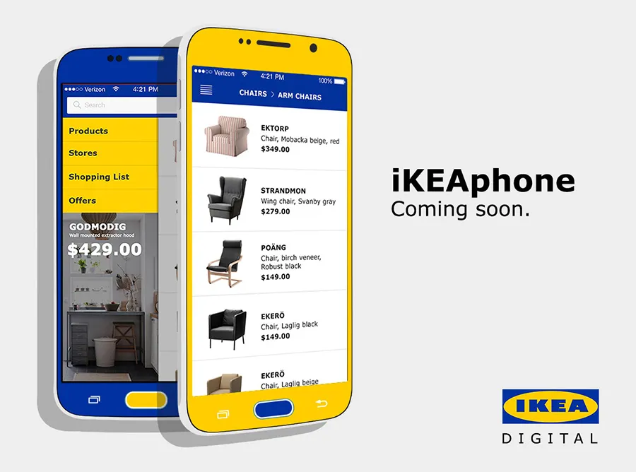 ikea phone, ikea other products, ikea iphone