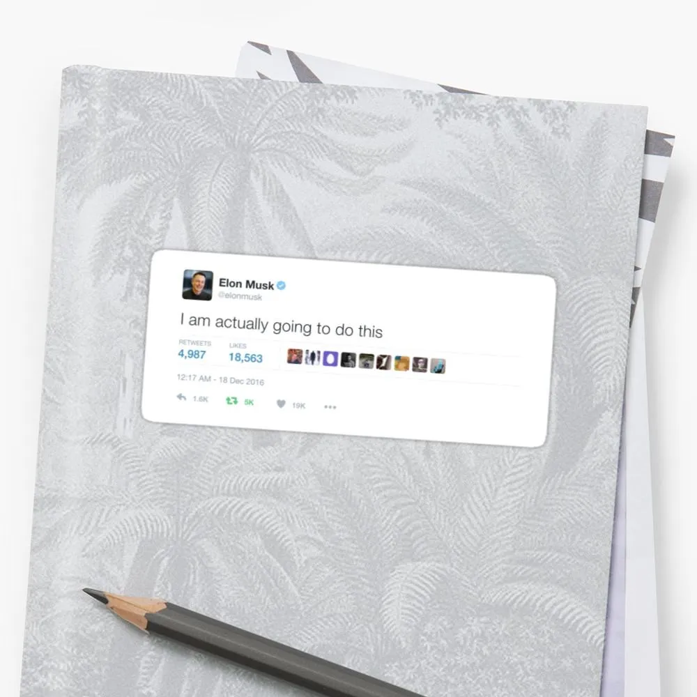 RedBubble Entrepreneur Sticker, personalised T-shirts for entrepreneurs