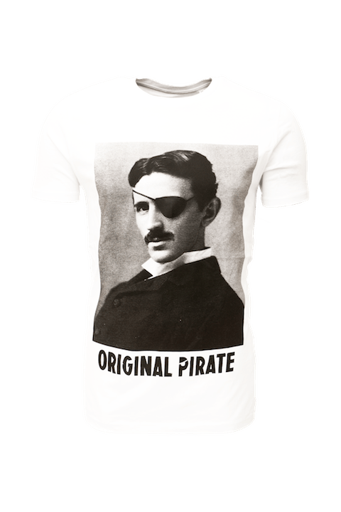 nikola tesla personalised t-shirt, personalised T-shirts for entrepreneurs