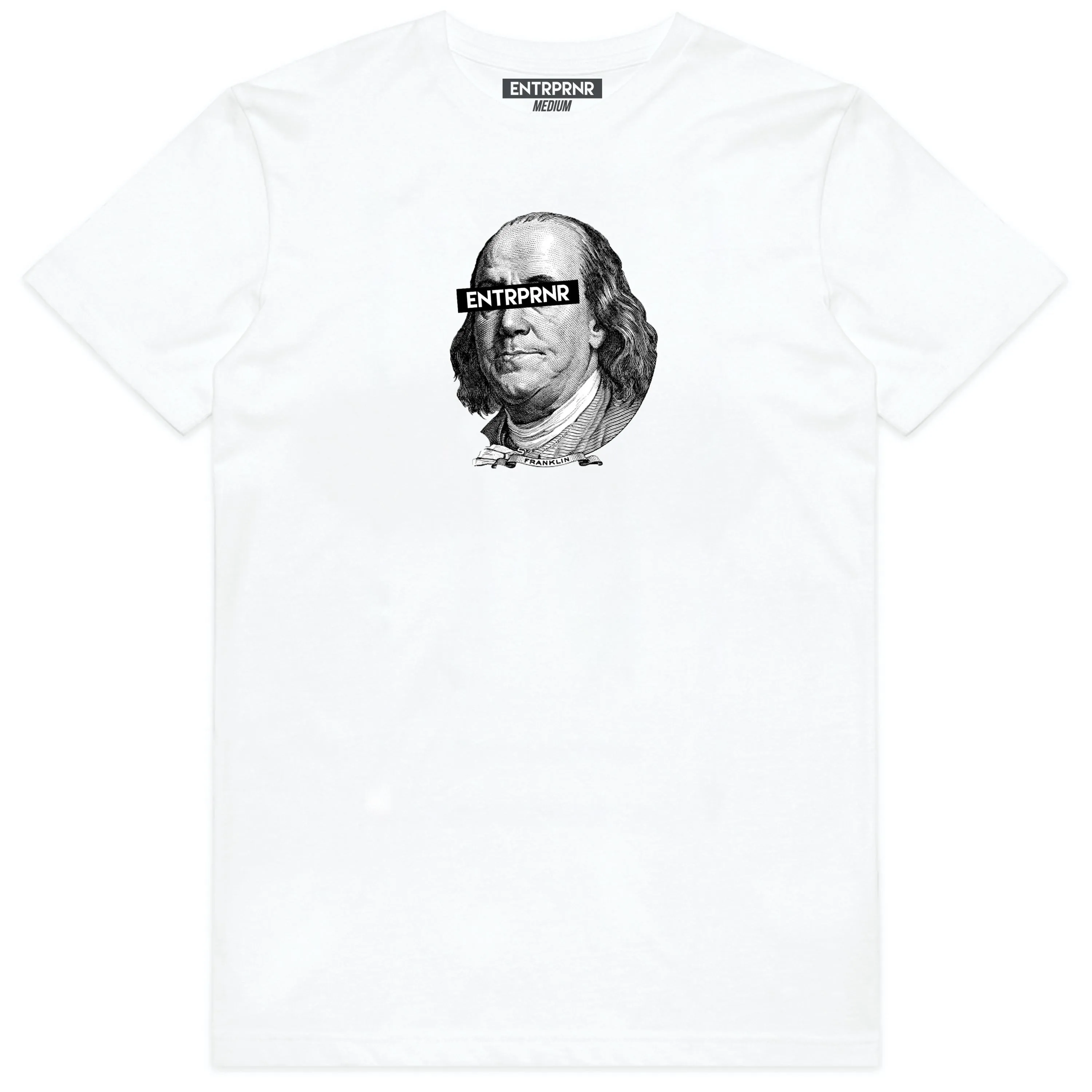 benjamin franklin personalised T-shirts, personalised T-shirts for entrepreneurs