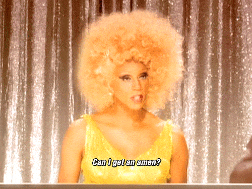 rupaul amen gif - what to wear for london pride