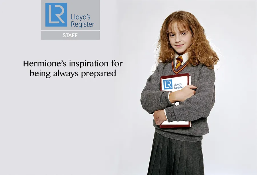 hermione granger, lloyds, brand ambassadors, fictional brand ambassadors,